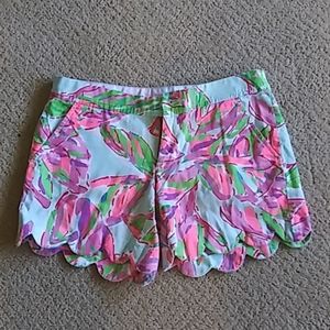 Lilly pulitzer shorts Girls NEW Size 0